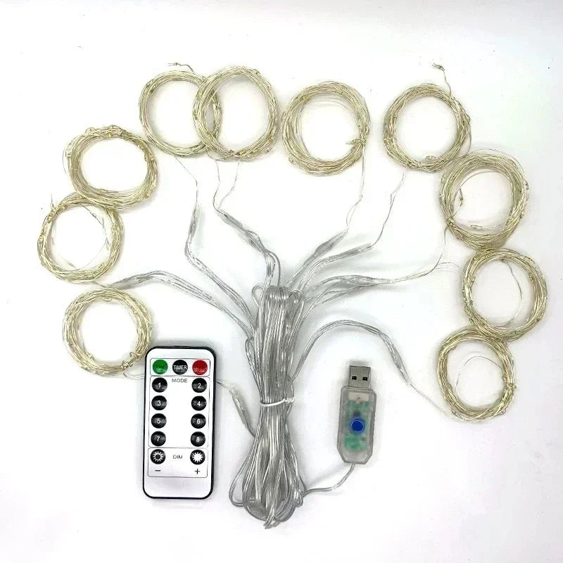 LED String Lights Garland USB Festoon with Remote Control