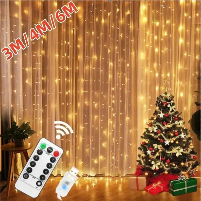 LED String Lights Garland USB Festoon with Remote Control